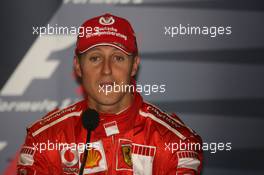 10.09.2006 Monza, Italy,  FIA Press Conference - Michael Schumacher (GER), Scuderia Ferrari  - Formula 1 World Championship, Rd 15, Italian Grand Prix, Sunday