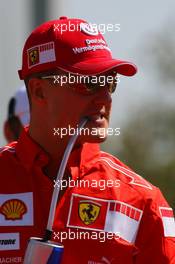 10.09.2006 Monza, Italy,  Michael Schumacher (GER), Scuderia Ferrari - Formula 1 World Championship, Rd 15, Italian Grand Prix, Sunday