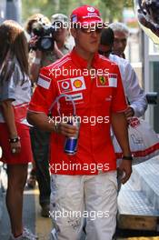 10.09.2006 Monza, Italy,  Michael Schumacher (GER), Scuderia Ferrari - Formula 1 World Championship, Rd 15, Italian Grand Prix, Sunday