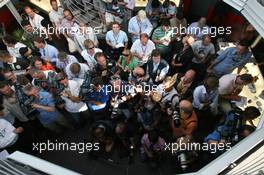 10.09.2006 Monza, Italy,  Spyker MF1 Racing, Press Conference - Formula 1 World Championship, Rd 15, Italian Grand Prix, Sunday