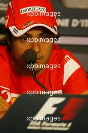 07.09.2006 Monza, Italy,  Felipe Massa (BRA), Scuderia Ferrari - Formula 1 World Championship, Rd 15, Italian Grand Prix, Thursday Press Conference