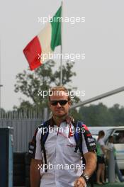 07.09.2006 Monza, Italy,  Rubens Barrichello (BRA), Honda Racing F1 Team - Formula 1 World Championship, Rd 15, Italian Grand Prix, Thursday