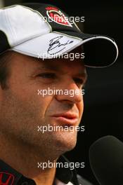 07.09.2006 Monza, Italy,  Rubens Barrichello (BRA), Honda Racing F1 Team - Formula 1 World Championship, Rd 15, Italian Grand Prix, Thursday