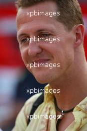 07.09.2006 Monza, Italy,  Michael Schumacher (GER), Scuderia Ferrari - Formula 1 World Championship, Rd 15, Italian Grand Prix, Thursday