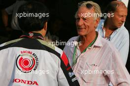 07.09.2006 Monza, Italy,  John Button (GBR) Father of Jenson Button (GBR), Honda Racing F1 Team - Formula 1 World Championship, Rd 15, Italian Grand Prix, Thursday