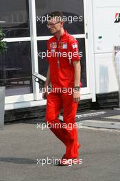 07.09.2006 Monza, Italy,  Chris Dyer (AUS), Scuderia Ferrari, Race Engineer - Formula 1 World Championship, Rd 15, Italian Grand Prix, Thursday
