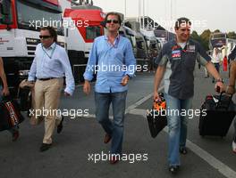 07.09.2006 Monza, Italy,  Michiel Mol (NED), Christijan Albers (NED), Midland MF1 Racing - Formula 1 World Championship, Rd 15, Italian Grand Prix, Thursday