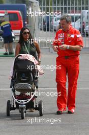 07.09.2006 Monza, Italy,  Nigel Stepney (GBR), Scuderia Ferrari, Race technical manager - Formula 1 World Championship, Rd 15, Italian Grand Prix, Thursday
