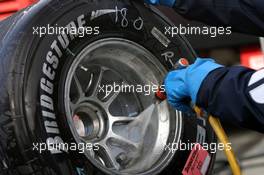 13.01.2006 Jerez, Spain,  Bridgestone tyre - Formula One Testing