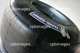 13.01.2006 Jerez, Spain,  Michelin tyre, Travel Rupert - Formula One Testing