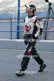 13.01.2006 Jerez, Spain,  Anthony Davidson (GBR), Honda Racing F1 Team - Formula One Testing