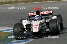 12.01.2006 Jerez, Spain,  Anthony Davidson (GBR), Honda Racing F1 Team - Formula One Testing