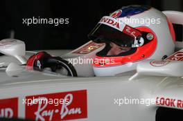 12.01.2006 Jerez, Spain,  Rubens Barrichello (BRA), Honda Racing F1 Team, first rollout for his new team - Formula One Testing
