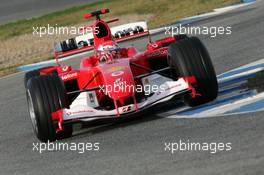12.01.2006 Jerez, Spain,  Marc Gene (ESP), Test Driver, Scuderia Ferrari - Formula One Testing