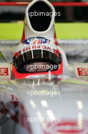12.01.2006 Jerez, Spain,  Rubens Barrichello (BRA), Honda Racing F1 Team, first rollout for his new team - Formula One Testing