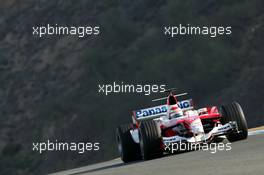 10.01.2006 Jerez, Spain,  Ricardo Zonta (BRA), Test Driver, Toyota Racing - Formula One Testing