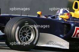 10.01.2006 Jerez, Spain,  David Coulthard (GBR), Red Bull Racing, in the new RB2 - Formula One Testing