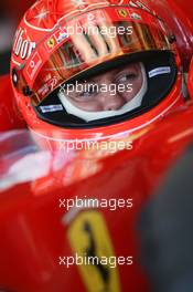 10.01.2006 Jerez, Spain,  Michael Schumacher (GER), Scuderia Ferrari - Formula One Testing