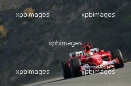 10.01.2006 Jerez, Spain,  Luca Badoer (ITA), Test Driver, Scuderia Ferrari - Formula One Testing