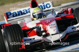 11.01.2006 Jerez, Spain,  Ralf Schumacher (GER), Toyota Racing, TF106 - Formula One Testing