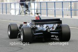 11.01.2006 Jerez, Spain,  David Coulthard (GBR), Red Bull Racing, in the new RB2, next seasons car - Formula One Testing