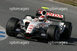 11.01.2006 Jerez, Spain,  James Rossiter (GBR), Test Driver, Honda Racing F1 Team - Formula One Testing
