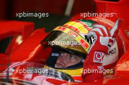 11.01.2006 Jerez, Spain,  Luca Badoer (ITA), Test Driver, Scuderia Ferrari - Formula One Testing