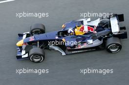 11.01.2006 Jerez, Spain,  David Coulthard (GBR), Red Bull Racing, in the new RB2, next seasons car - Formula One Testing