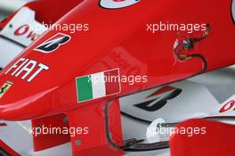 11.01.2006 Jerez, Spain,  Scuderia Ferrari, measuring equipment on the Ferrari nose - Formula One Testing