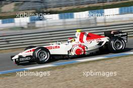 11.01.2006 Jerez, Spain,  James Rossiter (GBR), Test Driver, Honda Racing F1 Team - Formula One Testing
