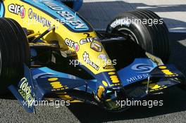11.01.2006 Jerez, Spain,  Giancarlo Fisichella (ITA), Renault F1 Team, in the new R26, next seasons car - Formula One Testing