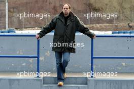 10.02.2006 Jerez, Spain,  Gerhard Berger (AUT) Co-owner Scuderia Toro Rosso visits the track