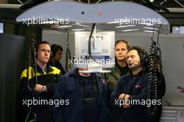 10.02.2006 Jerez, Spain,  Gerhard Berger (AUT) Co-owner Scuderia Toro Rosso visits the track