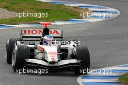 09.02.2006 Jerez, Spain,  Jenson Button (GBR), Honda Racing F1 Team