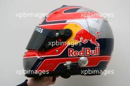 09.02.2006 Jerez, Spain,  Vitantonio Liuzzi (ITA), Scuderia Toro Rosso, helmet