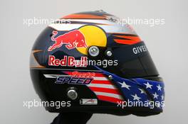 09.02.2006 Jerez, Spain,  Scott Speed (USA), Scuderia Toro Rosso, helmet