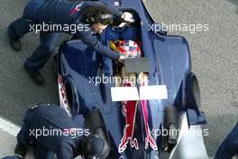 09.02.2006 Jerez, Spain,  Vitantonio Liuzzi (ITA), Scuderia Toro Rosso, In the new STR1