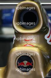 09.02.2006 Jerez, Spain,  Scuderia Toro Rosso, the new STR1, detail, the restriction in the airbox