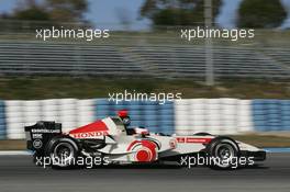 07.02.2006 Jerez, Spain,  Rubens Barrichello (BRA), Honda Racing F1 Team