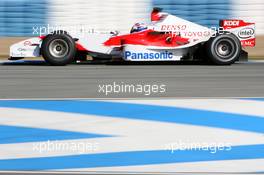 07.02.2006 Jerez, Spain,  Olivier Panis (FRA), Test Driver, Toyota Racing