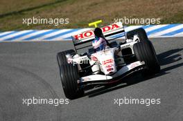 08.02.2006 Jerez, Spain,  Jenson Button (GBR), Honda Racing F1 Team