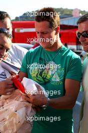 12.10.2006 Jerez, Spain,  Michael Schumacher (GER), Scuderia Ferrari, F1 Testing