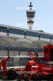 12.10.2006 Jerez, Spain,  Michael Schumacher (GER), Scuderia Ferrari, F1 Testing