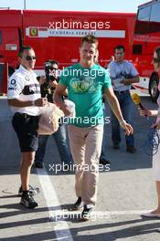 12.10.2006 Jerez, Spain,  Michael Schumacher (GER), Scuderia Ferrari, F1 Testing