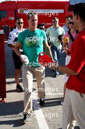 12.10.2006 Jerez, Spain,  Michael Schumacher (GER), Scuderia Ferrari, F1 Testing