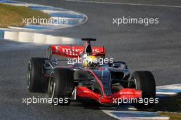 08.12.2006 Jerez, Spain,  Lewis Hamilton (GBR), McLaren Mercedes - F1 Testing