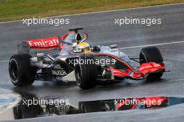 08.12.2006 Jerez, Spain,  Lewis Hamilton (GBR), McLaren Mercedes, MP4-21 - F1 Testing