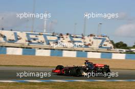 08.12.2006 Jerez, Spain,  Lewis Hamilton (GBR), McLaren Mercedes, MP4-21 - F1 Testing