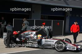 07.12.2006 Jerez, Spain,  Lewis Hamilton (GBR), McLaren Mercedes - F1 Testing