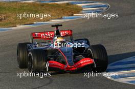 14.12.2006 Jerez, Spain,  Lewis Hamilton (GBR), McLaren Mercedes, MP4-21 - F1 Testing